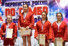 Самбисты Чувашии завоевали 4 медали на молодежном первенстве России