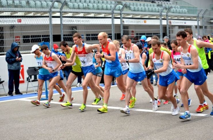 Сборная Чувашии отправилась на чемпионат России по спортивной ходьбе