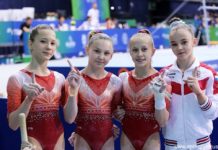 Юная гимнастка из Чувашии Елена Герасимова — чемпионка юниорского первенства мира в командном многоборье!