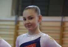 Юная чебоксарка Елена Герасимова выступает на юниорском первенстве мира по спортивной гимнастике