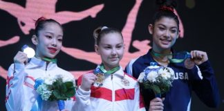 Елена Герасимова завоевала три медали на первом в истории юниорском первенстве мира по спортивной гимнастике
