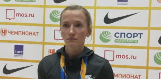 Анжелика Сидорова — победительница легкоатлетического турнира «Русская зима»