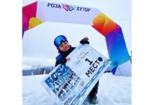 Фристайлист Дмитрий Мулендеев выиграл открытый всероссийский турнир «Роза Хутор»