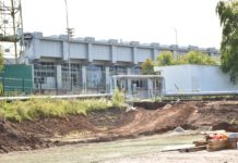 Новое футбольное поле с искусственным газоном и современная воркаут-площадка строятся на территории стадиона «Олимпийский» в столице Чувашии