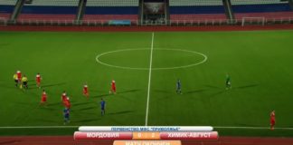 ФК «Химик-Август» одержал победу на выезде в Саранске