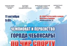 Расписание Чемпионата и Первенства города Чебоксары по ЧИР СПОРТУ