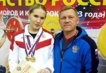 Александра Козлова-абсолютная победительница первенства России по тяжелой атлетике!