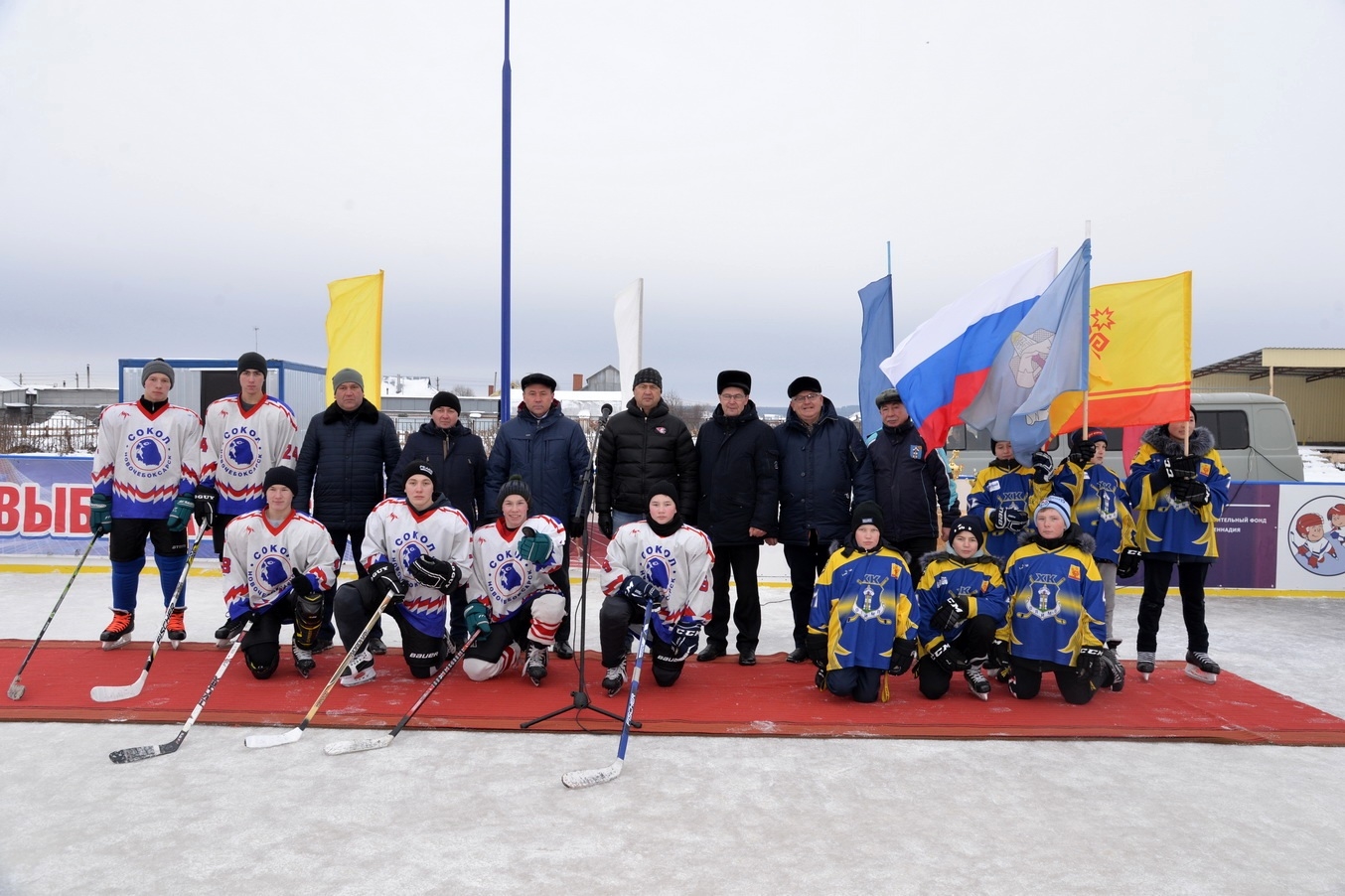 hd dsc 6201 novij razmer В с.Сугуты состоялось открытие новой хоккейной коробки