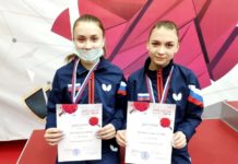Юлия Пуговкина и Анастасия Иванова – призеры всероссийских соревнований по настольному теннису «Топ-10»