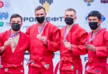 Максим Иванов победитель кубка Мира по самбо «Мемориал А.Харлампиева»