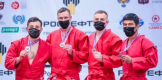 Максим Иванов победитель кубка Мира по самбо «Мемориал А.Харлампиева»