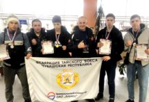 Сборная Чувашии по тайскому боксу достойно выступила на первенстве Поволжья