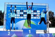 Ольга Черемисинова взяла «серебро» чемпионата мира по зимнему триатлону