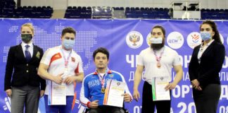 Дмитрий Степанов выиграл чемпионат России по пауэрлифтингу среди спортсменов с ПОДА