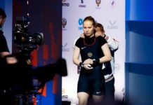 Александра Козлова осталась в шаге от призового подиума на чемпионате Европы по тяжёлой атлетике