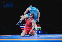 Борец вольного стиля Сергей Козырев выиграл для России олимпийскую лицензию