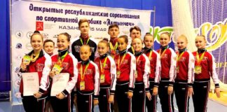 Сборная Чувашии по спортивной аэробике вернулась с медалями с открытого первенства Татарстана