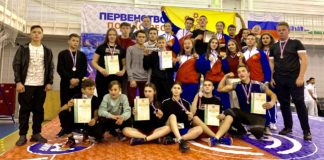 19 медалей Первенства России по мас-рестлингу