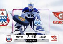 Стопроцентный успех «Сокола-ЮХЛ» в Заволжье