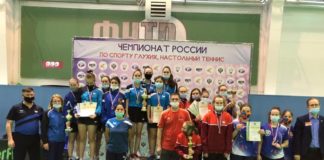 Первые медали чемпионата России по спорту глухих, настольный теннис.