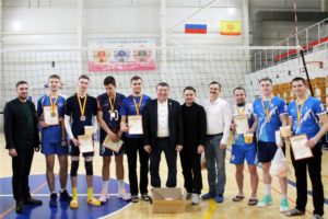 hd img 3957 Разыграны награды республиканского турнира по волейболу среди мужских команд на призы Юрия Зорина