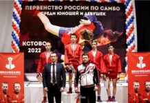 Илья Гурьев выиграл «золото» юношеского первенства России по самбо