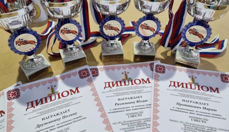 Итоги соревнований по конкуру, посвящённые Дню защитника Отечества