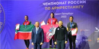 Армрестлеры Чувашии – на пьедестале чемпионата России