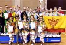 Сборная Чувашии по фитнес-аэробике вернулась с медалями чемпионата и первенства Поволжья