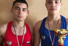 Две золотые медали с межрегиональных соревнований по боксу