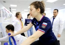 Лана Прусакова и Дмитрий Мулендеев прошли комплексное обследование в Инновационном центре Олимпийского комитета России