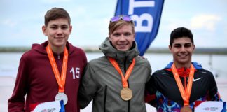 Роман Минеев — победитель первого этапа Кубка России по триатлону