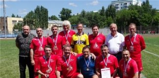 Футбольная команда «С.С.С.Р.» выиграла путевку на первенство России среди ветеранов