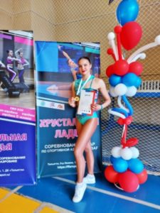 timofeeva kubok rf toljyatti Спортсмены СШ № 10 успешно выступили в 4 этапе Кубка России и всероссийских соревнованиях по фитнес-аэробике в Тольятти