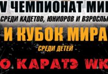 XIV Чемпионат Мира среди кадетов, юниоров и взрослых и XIV Кубок мира среди детей по каратэ WKC