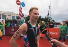 Роман Минеев — победитель Финала кубка России по триатлону
