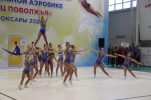 img 6364 Прошло торжественное открытие Всероссийских соревнований по спортивной аэробике "Венец Поволжья"