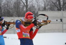 Григорьев Никита замкнул ТОП-10 сильнейших спортсменов в первенстве России по биатлону