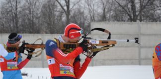Григорьев Никита замкнул ТОП-10 сильнейших спортсменов в первенстве России по биатлону