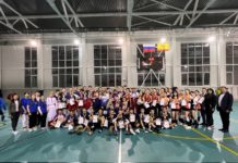 На базе ФСК «Аль» прошел межрегиональный открытый XVI турнир по волейболу