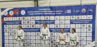 Александра Железина завоевала «золото» на Первенстве ПФО по дзюдо среди юношей и девушек до 15 лет