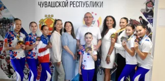 В Минспорте Чувашии прошла встреча со сборной Чувашии по фитнес-аэробике