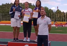 Первые медали чемпионата России по спорту лиц с ПОДА, легкая атлетика
