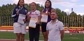 Первые медали чемпионата России по спорту лиц с ПОДА, легкая атлетика