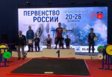 Анатолий Глазков завоевал «золото» Первенства России по пауэрлифтингу!