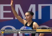 Виктория Максимова-серебряный призёр чемпионата России по легкой атлетике в помещении