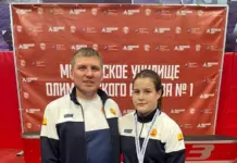 Ефимова Кира — серебряный призер первенства России по вольной борьбе среди девушек U-17.