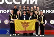 Сборная Чувашии по спортивной аэробике вошла в топ-5 на Чемпионате России