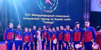 Золотые медали Международного турнира по самбо «Победа» завоевала команда ПФО