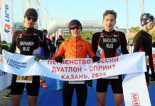 Спортсмен СШ им. А.И. Тихонова стал серебряным призером Первенства России по триатлону